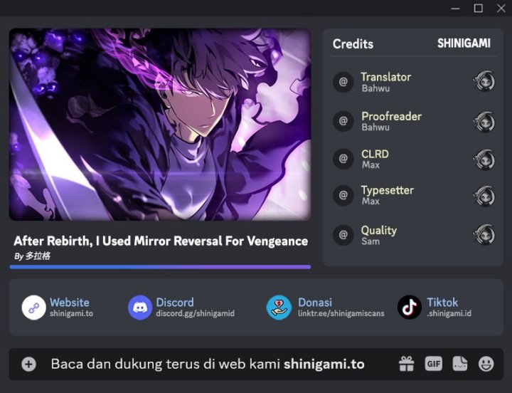 After Rebirth, I Used Mirror Reversal For Vengeance Chapter 35 Bahasa Indonesia