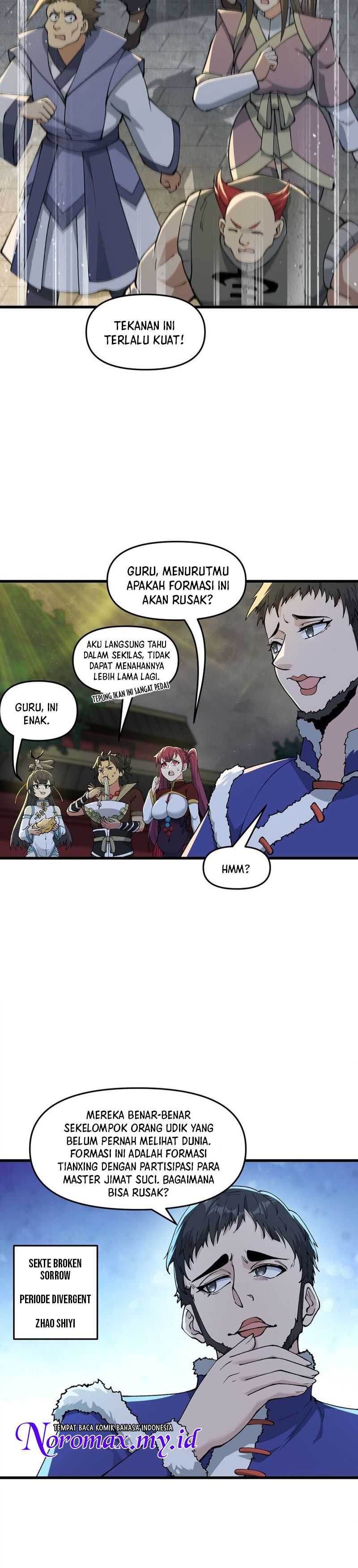 After Ten Years of Chopping Wood, Immortals Begged To Become My Disciples Chapter 46 Bahasa Indonesia