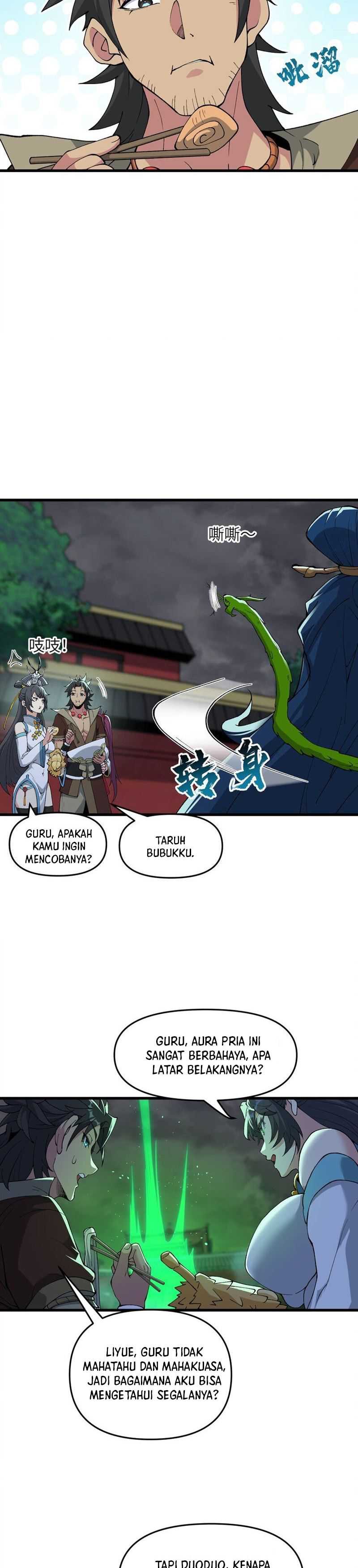 After Ten Years of Chopping Wood, Immortals Begged To Become My Disciples Chapter 46 Bahasa Indonesia