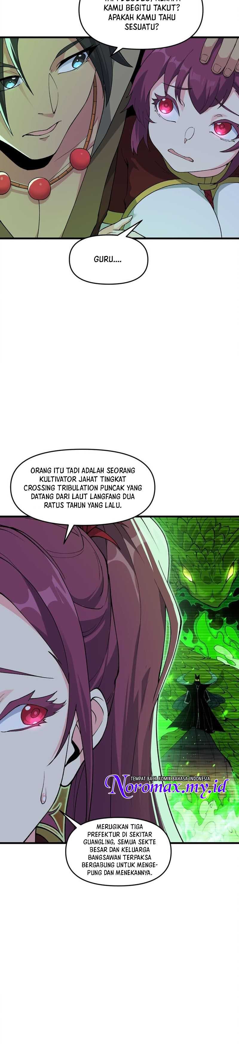 After Ten Years of Chopping Wood, Immortals Begged To Become My Disciples Chapter 46 Bahasa Indonesia