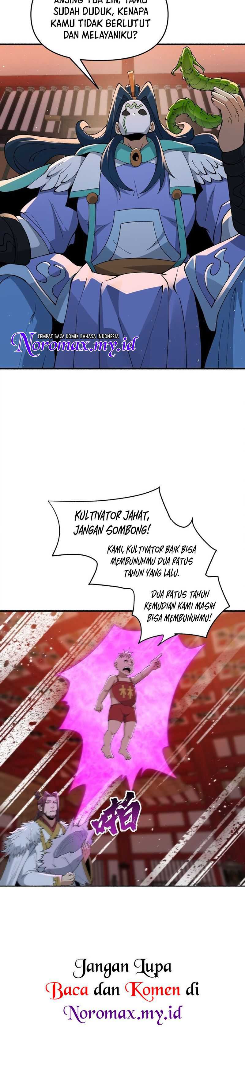 After Ten Years of Chopping Wood, Immortals Begged To Become My Disciples Chapter 46 Bahasa Indonesia