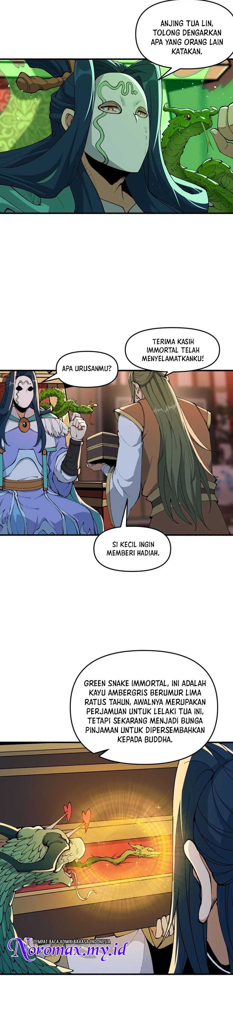 After Ten Years of Chopping Wood, Immortals Begged To Become My Disciples Chapter 46 Bahasa Indonesia