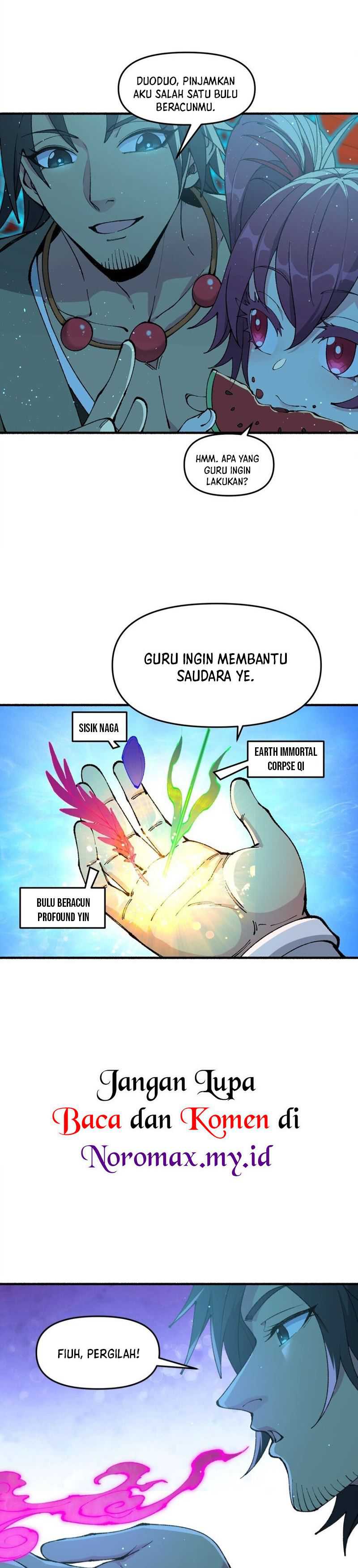 After Ten Years of Chopping Wood, Immortals Begged To Become My Disciples Chapter 46 Bahasa Indonesia