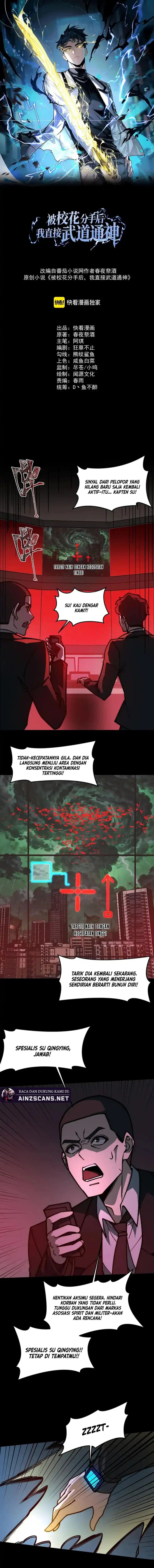 After the High School Goddess Dumped Me I Became a Martial Arts God (After breaking up with the school beauty) Chapter 34 Bahasa Indonesia