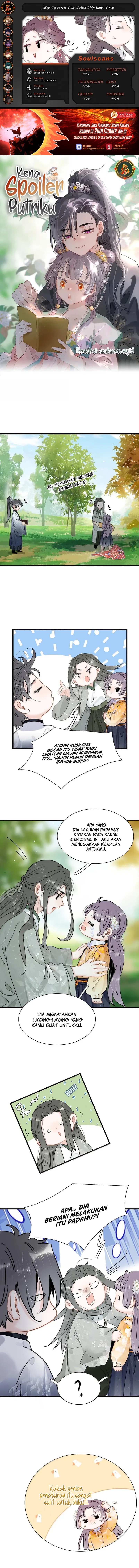After the Novel Villains Heard My Inner Voice Chapter 33 Bahasa Indonesia