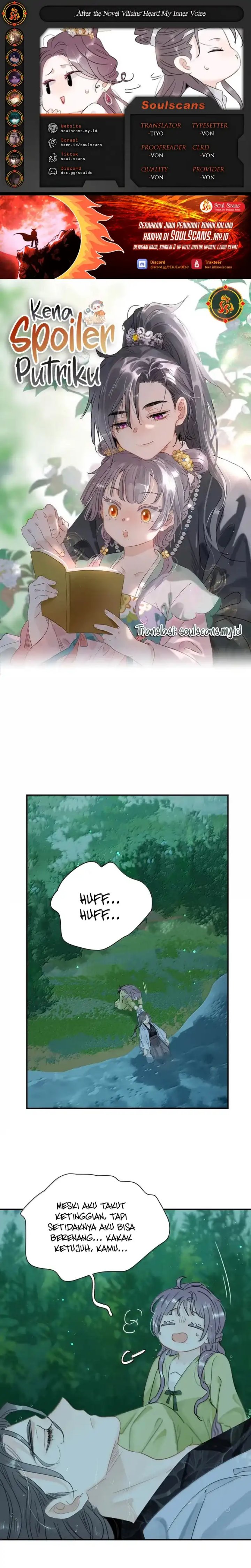 After the Novel Villains Heard My Inner Voice Chapter 36 Bahasa Indonesia