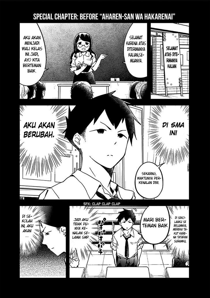 Aharen-san wa Hakarenai Chapter 10.5 Bahasa Indonesia