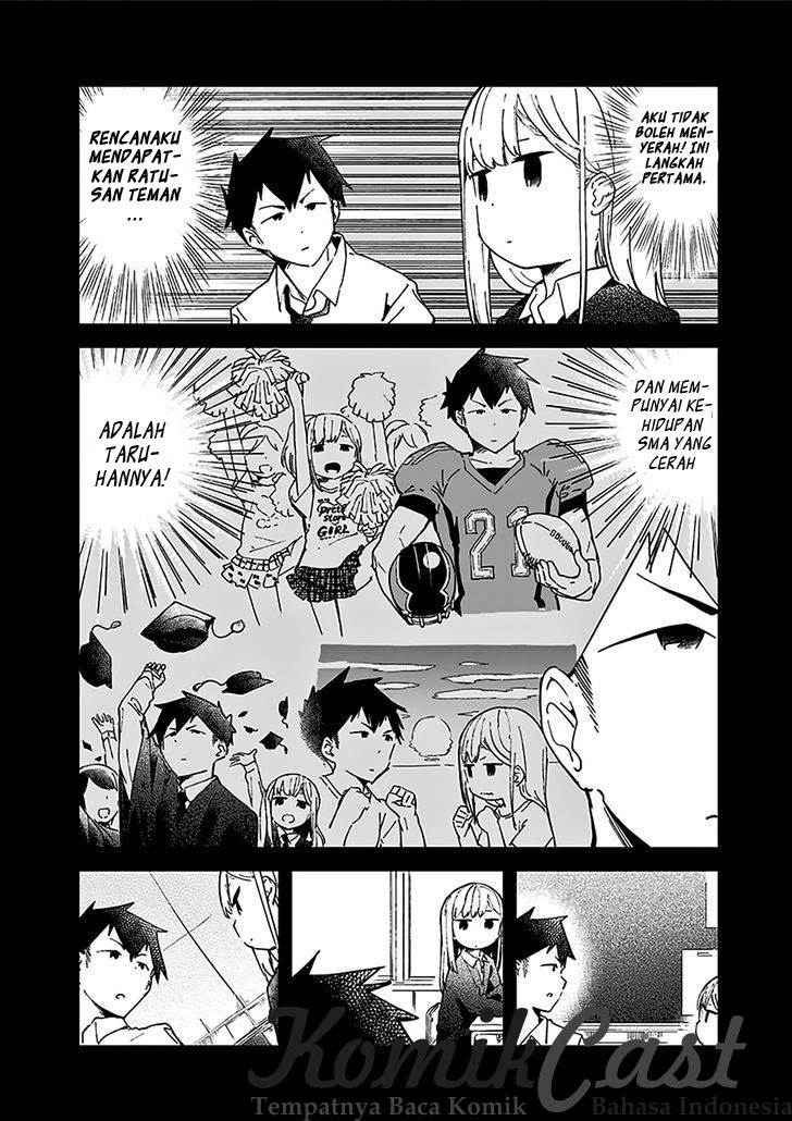 Aharen-san wa Hakarenai Chapter 10.5 Bahasa Indonesia