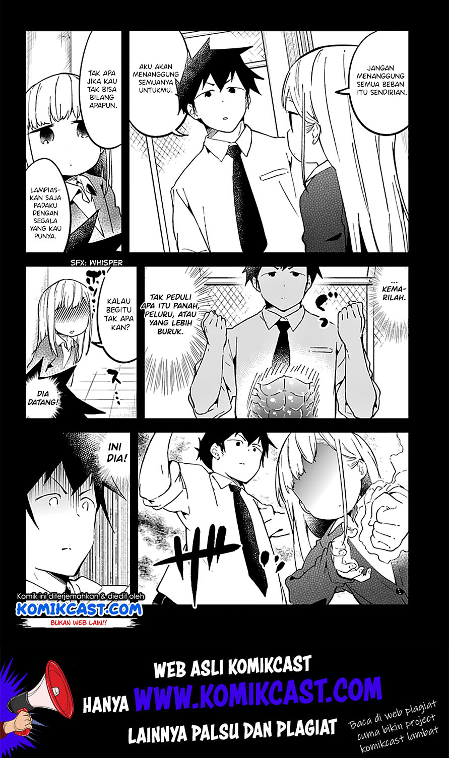 Aharen-san wa Hakarenai Chapter 25 Bahasa Indonesia