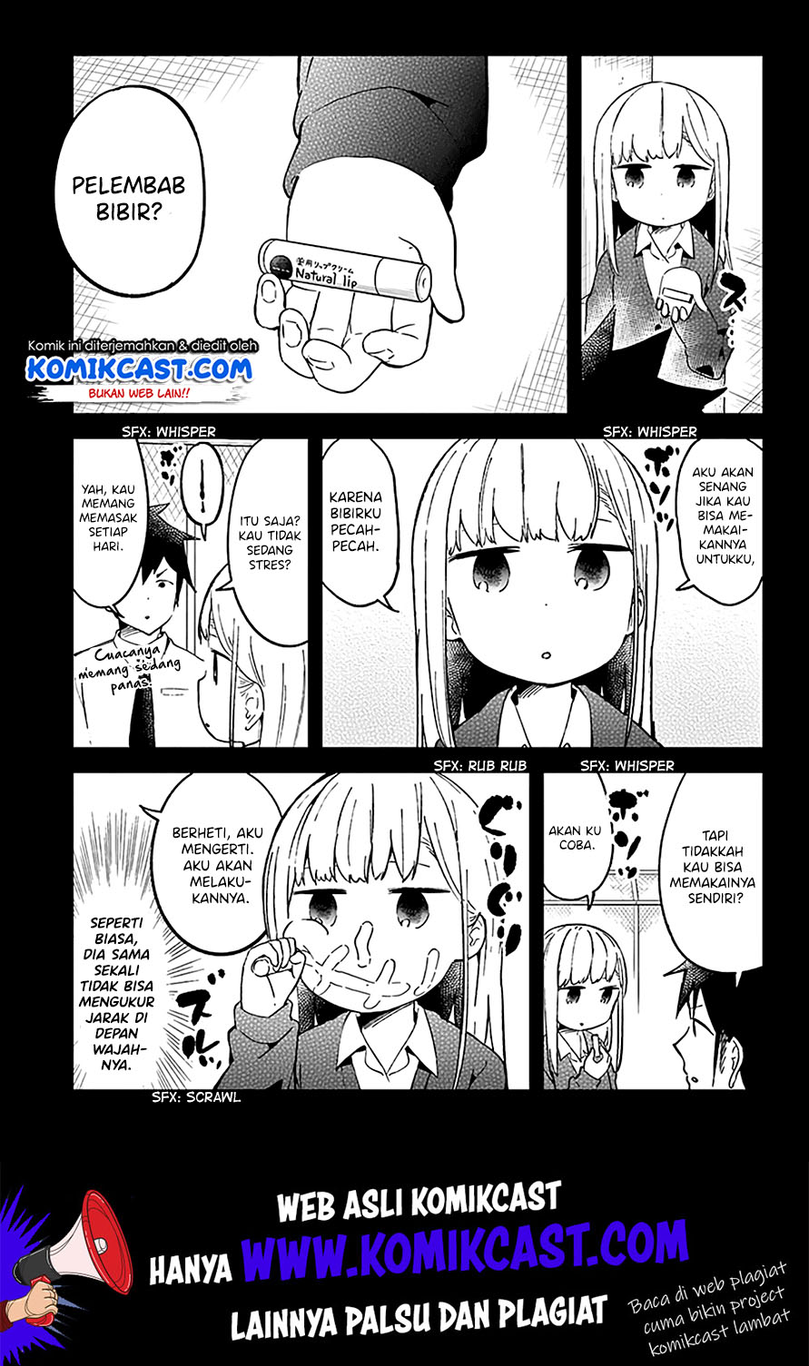 Aharen-san wa Hakarenai Chapter 25 Bahasa Indonesia