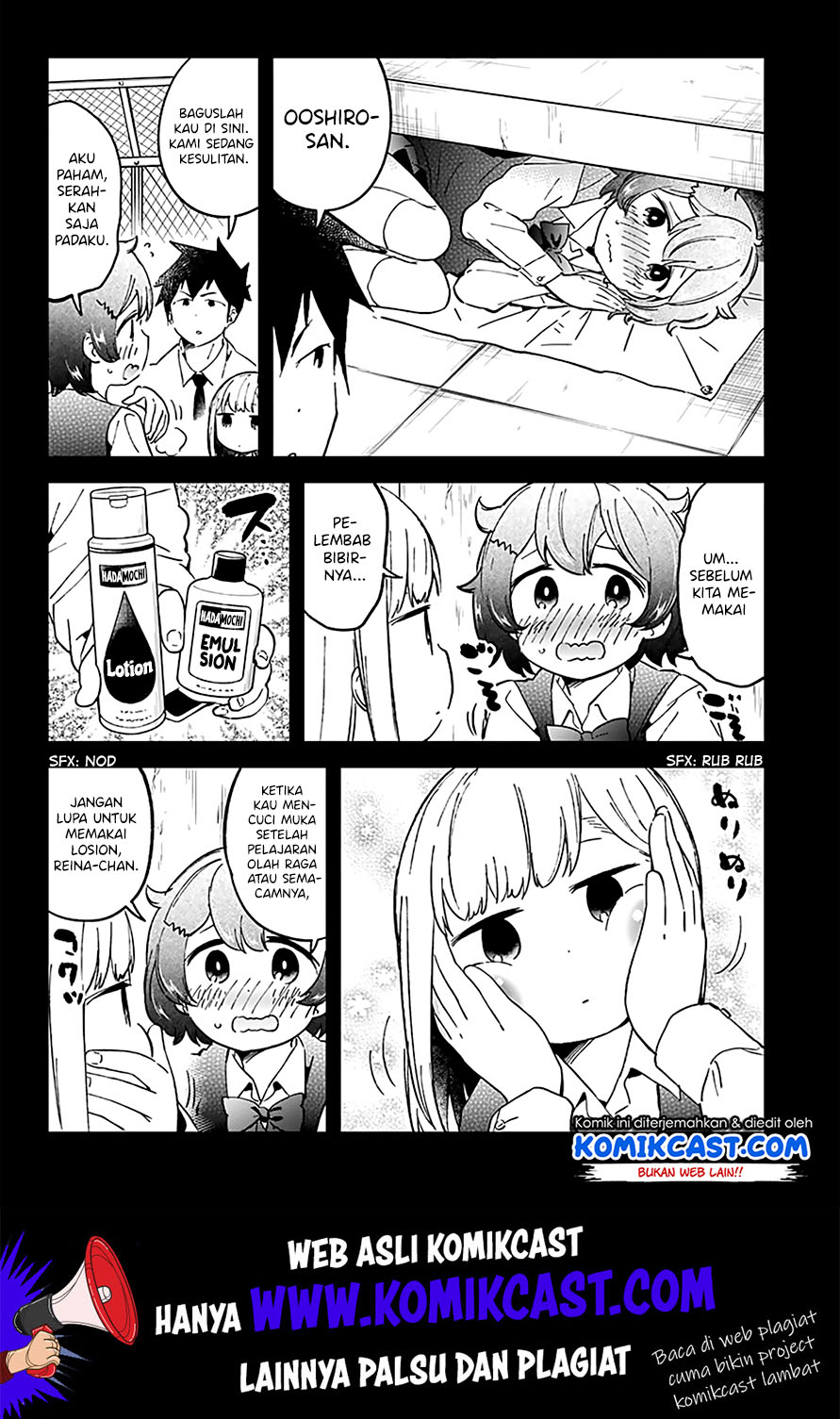Aharen-san wa Hakarenai Chapter 25 Bahasa Indonesia