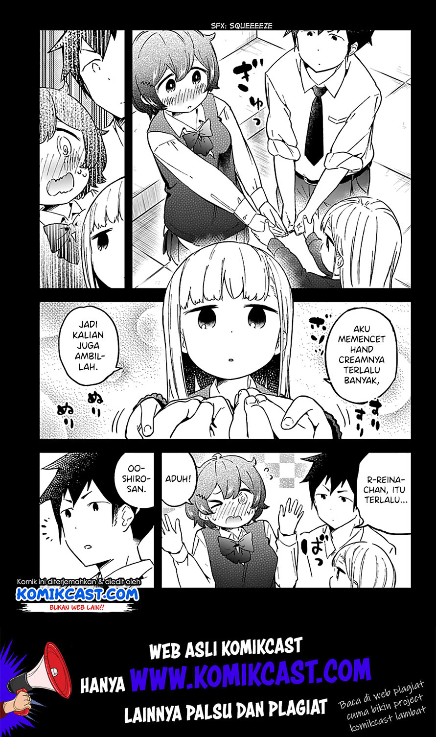 Aharen-san wa Hakarenai Chapter 25 Bahasa Indonesia