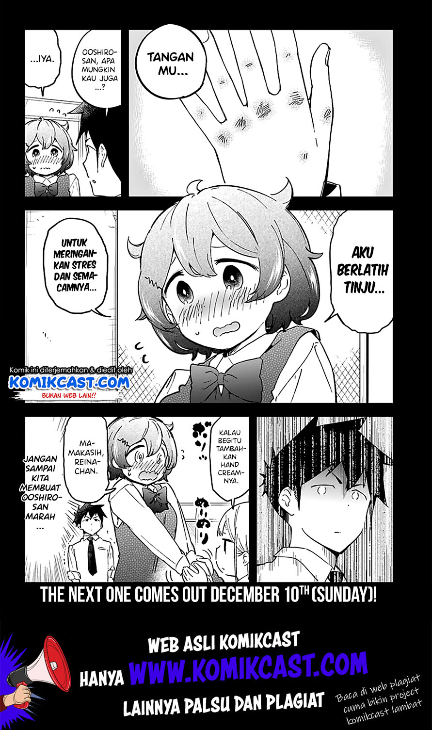 Aharen-san wa Hakarenai Chapter 25 Bahasa Indonesia