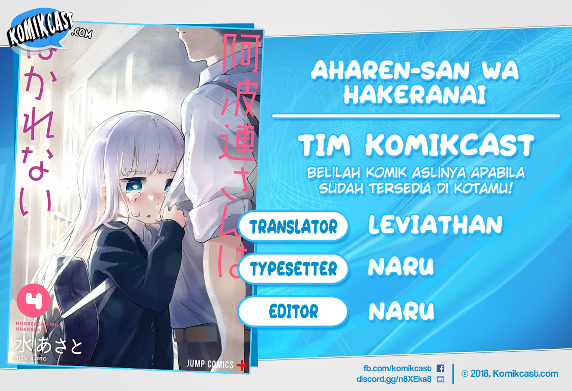 Aharen-san wa Hakarenai Chapter 36 Bahasa Indonesia