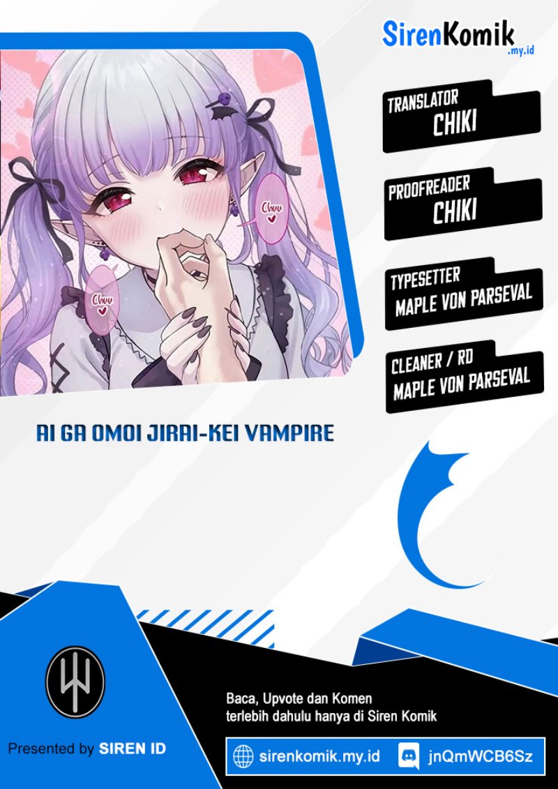 Ai ga Omoi Jiraikei Vampire Chapter 17 Bahasa Indonesia