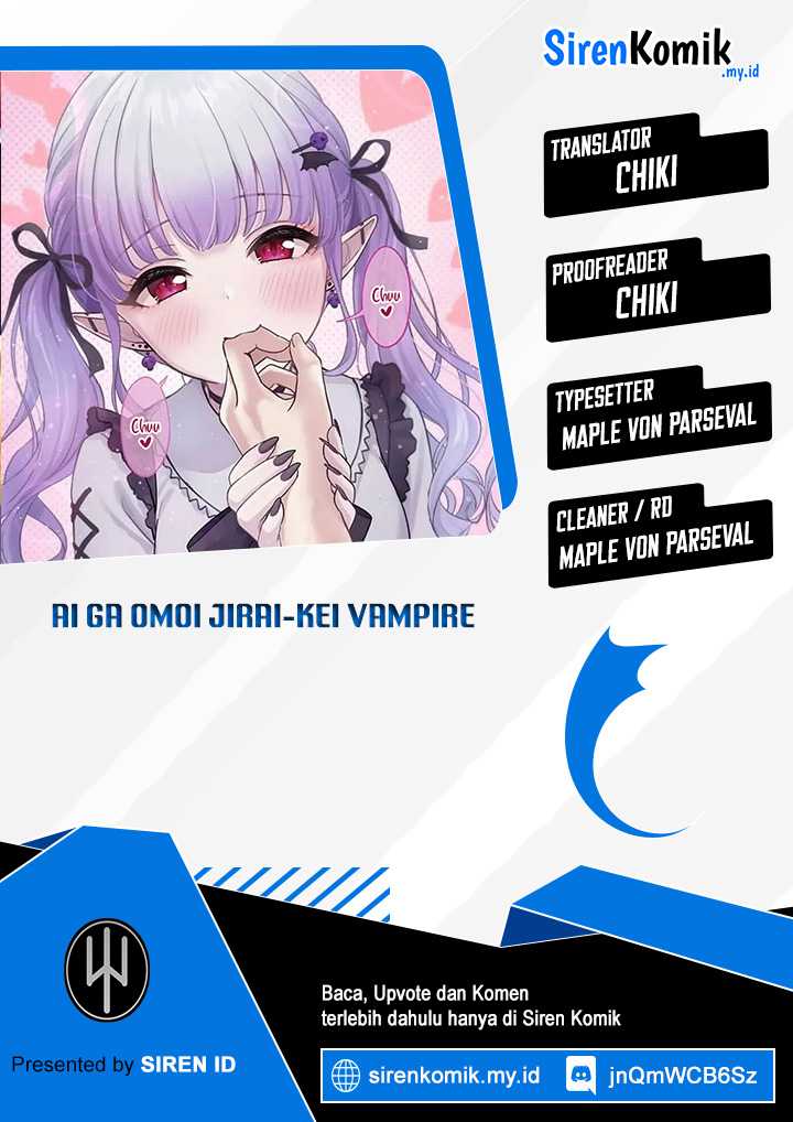 Ai ga Omoi Jiraikei Vampire Chapter 03 Bahasa Indonesia