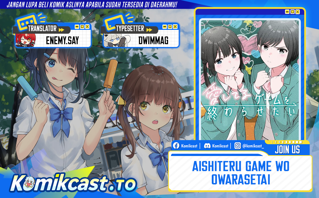 Aishiteru Game wo Owarasetai Chapter 62 Bahasa Indonesia