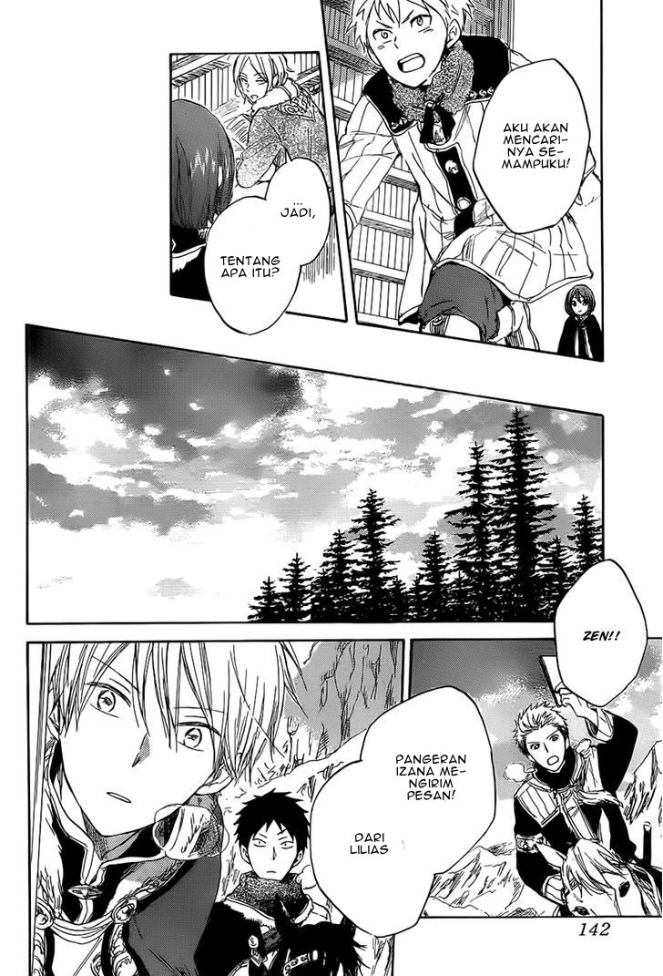 Akagami no Shirayuki-hime chapter 35