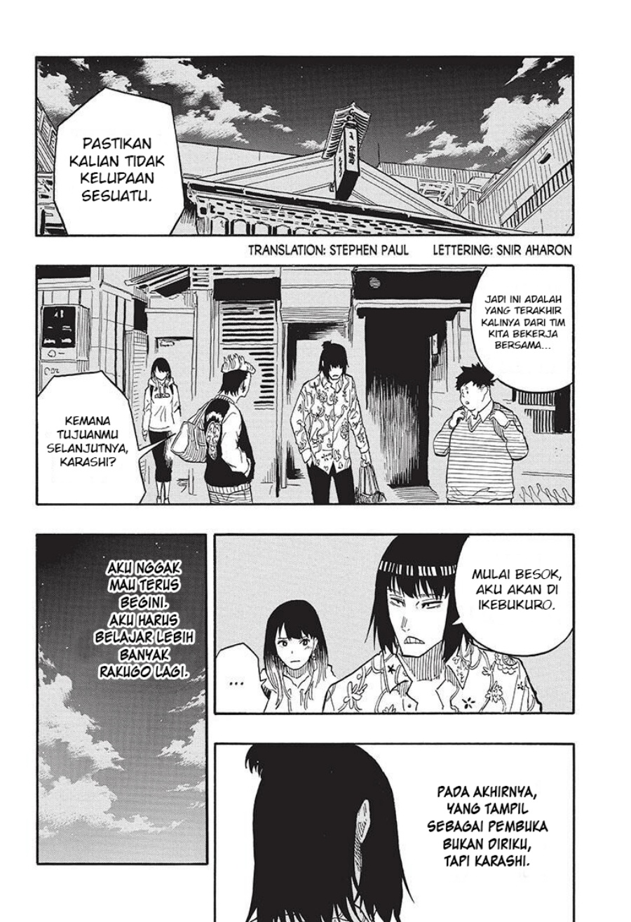 Akane Banashi Chapter 37 Bahasa Indonesia