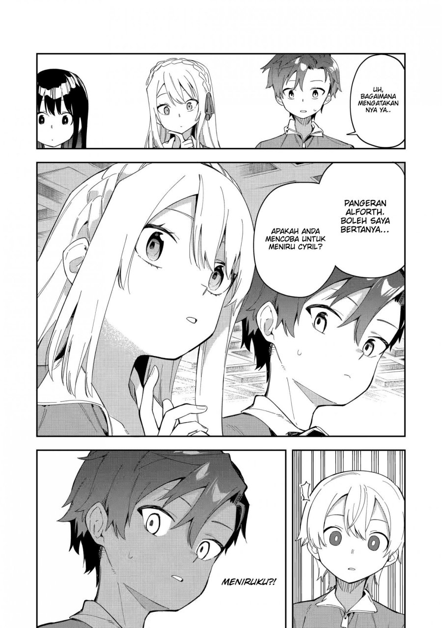 Akuyaku Reijou no Shitsuji-sama Hametsu Flag wa Ore ga Tsubusasete Itadakimasu Chapter 26.1 Bahasa Indonesia