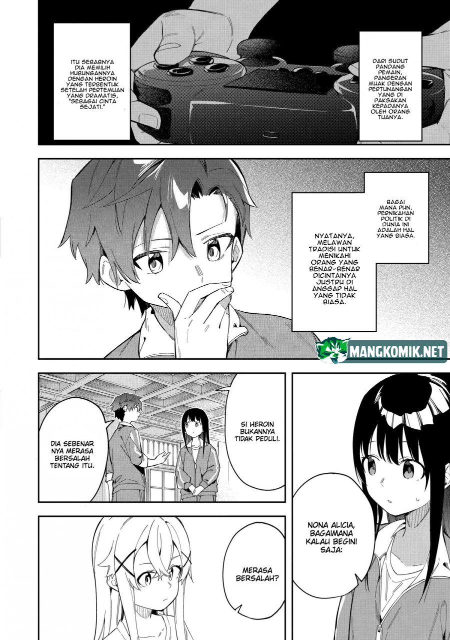 Akuyaku Reijou no Shitsuji-sama Hametsu Flag wa Ore ga Tsubusasete Itadakimasu Chapter 26.1 Bahasa Indonesia