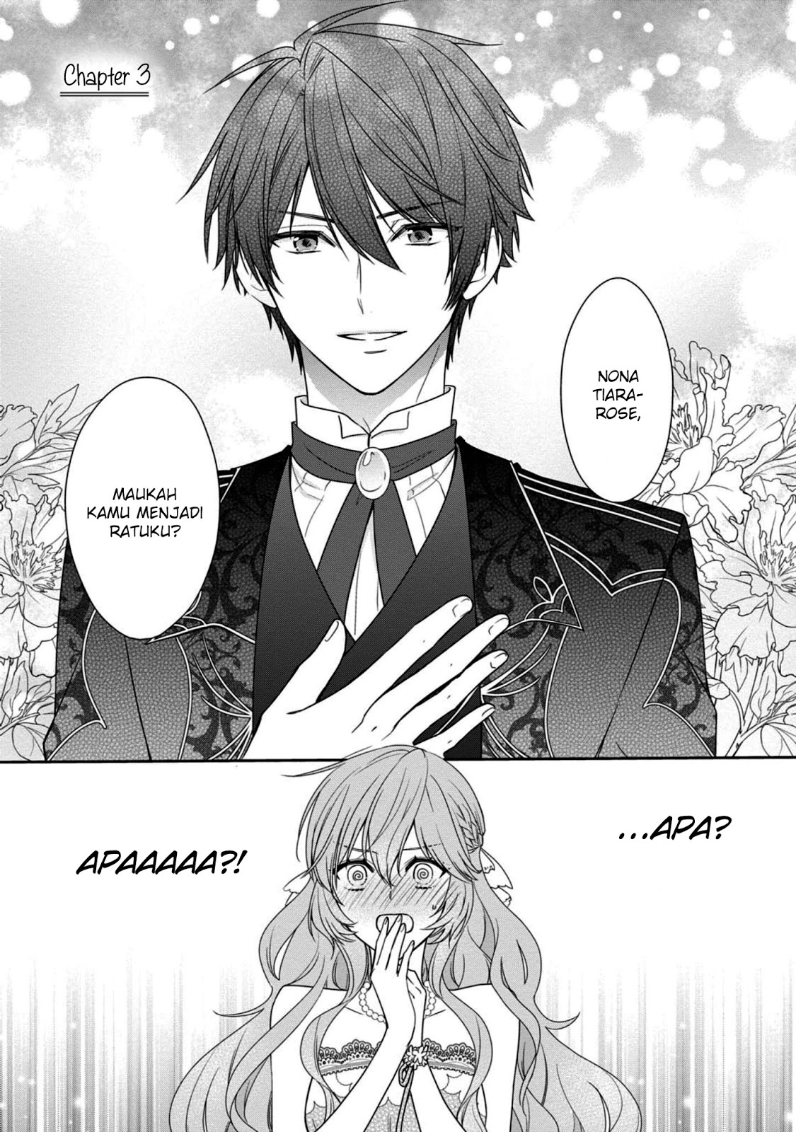 Akuyaku Reijou wa Ringoku no Outaishi ni Dekiai Sareru chapter 3