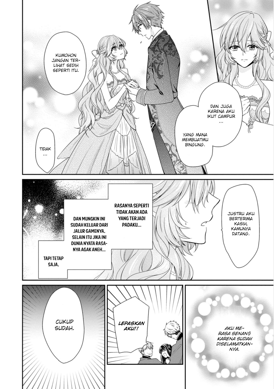 Akuyaku Reijou wa Ringoku no Outaishi ni Dekiai Sareru chapter 3