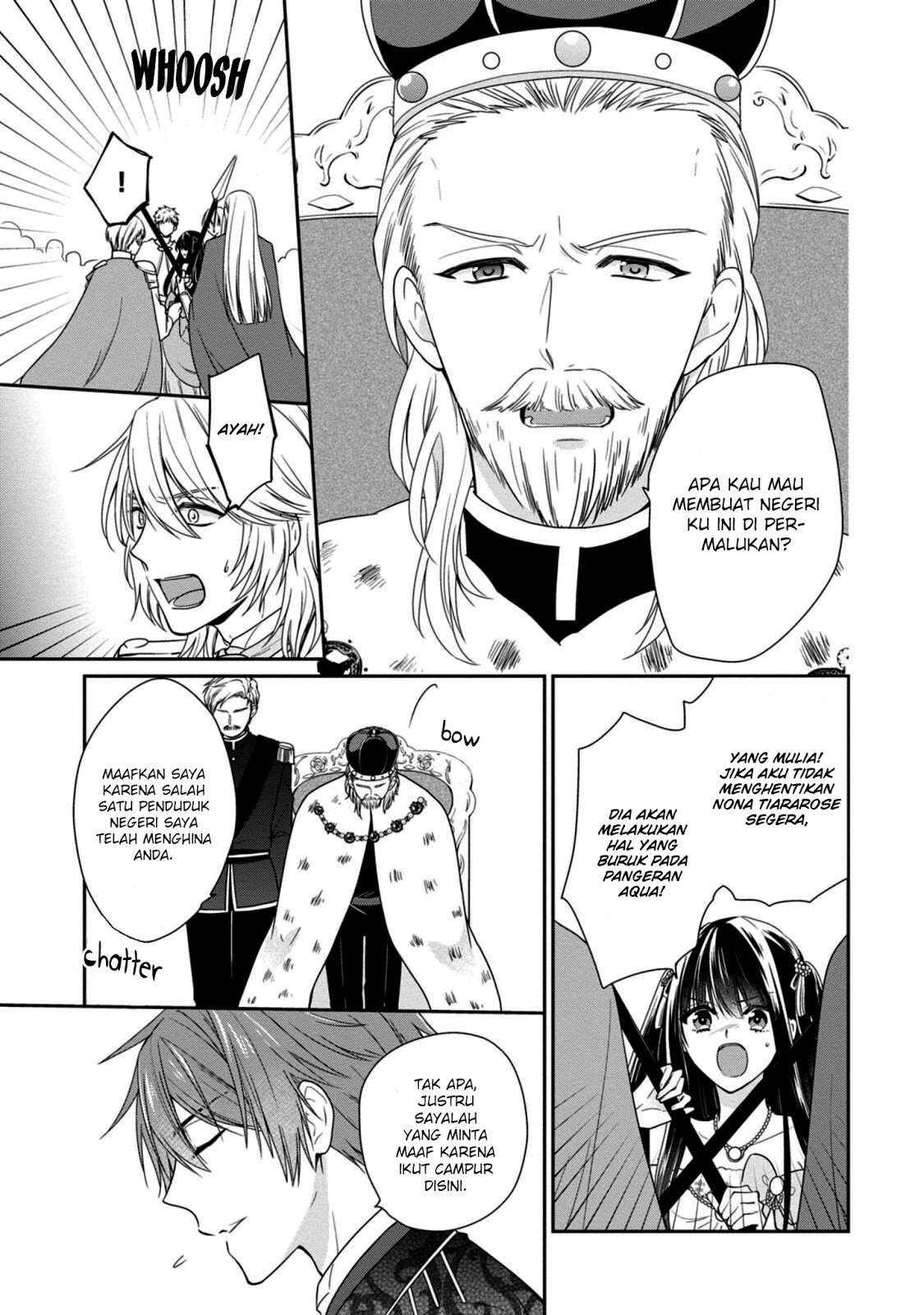 Akuyaku Reijou wa Ringoku no Outaishi ni Dekiai Sareru chapter 3