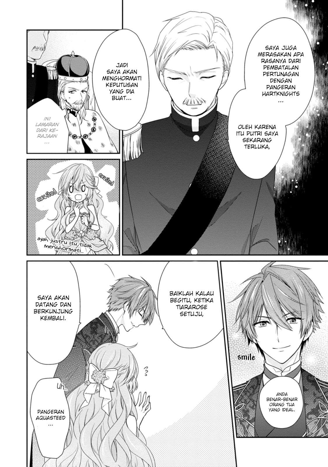 Akuyaku Reijou wa Ringoku no Outaishi ni Dekiai Sareru chapter 3