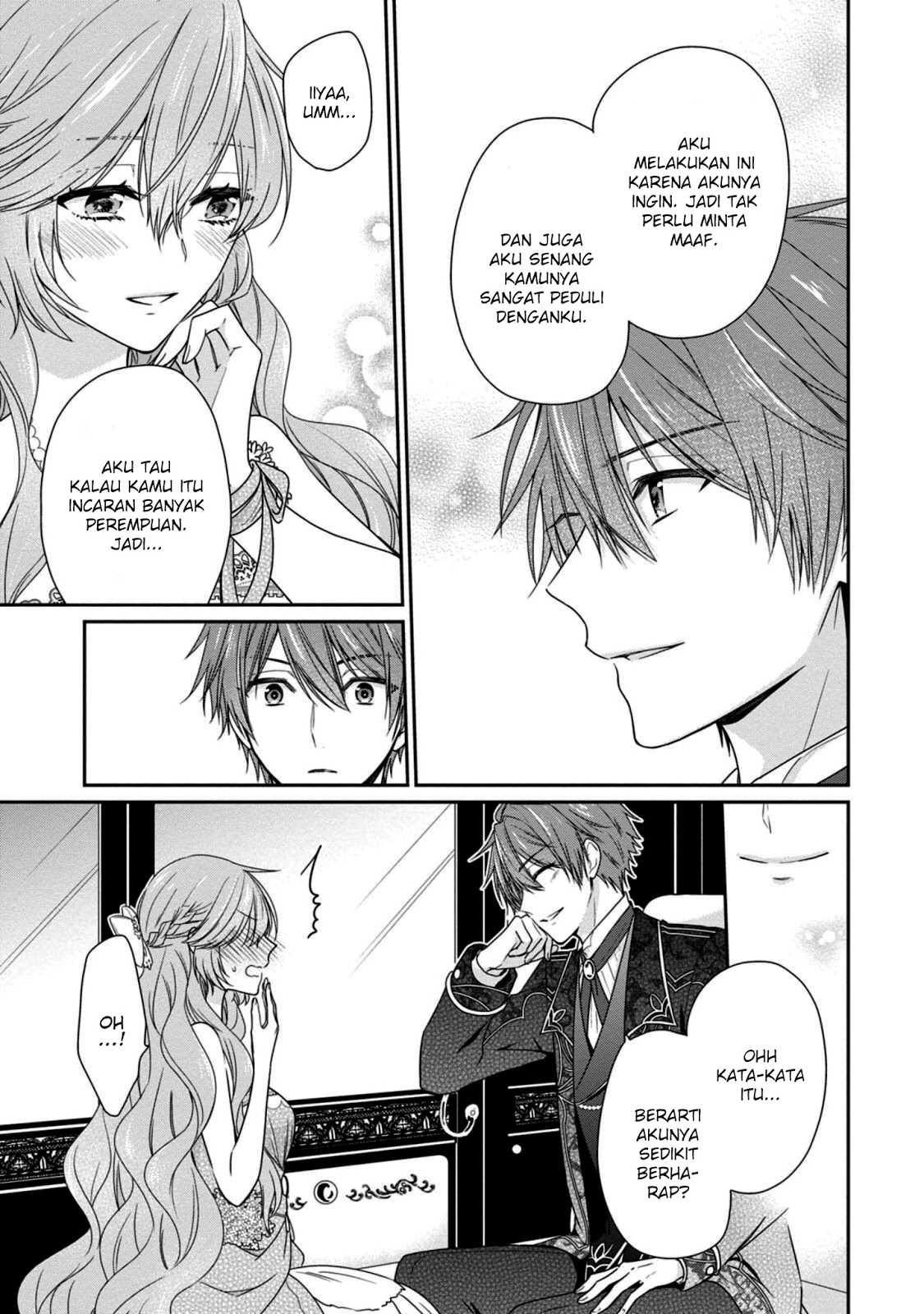 Akuyaku Reijou wa Ringoku no Outaishi ni Dekiai Sareru chapter 3