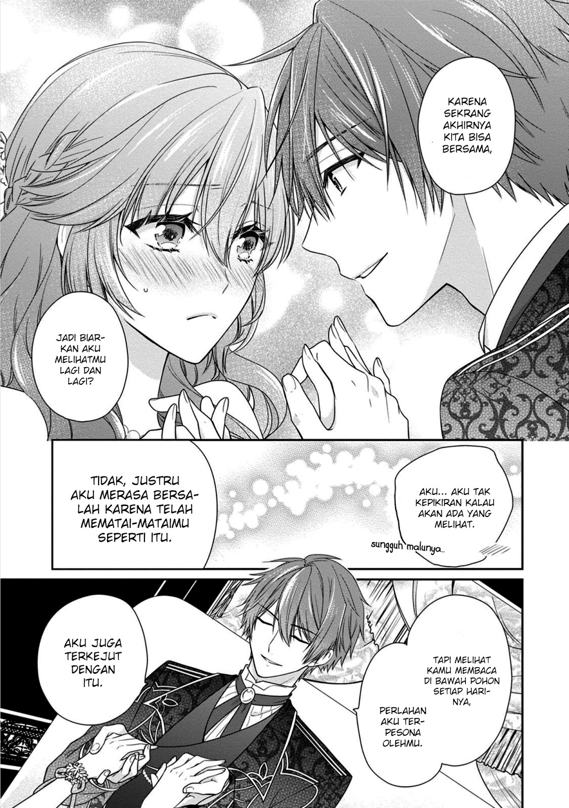 Akuyaku Reijou wa Ringoku no Outaishi ni Dekiai Sareru chapter 3