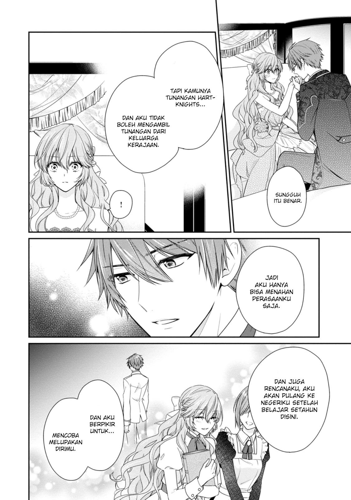 Akuyaku Reijou wa Ringoku no Outaishi ni Dekiai Sareru chapter 3
