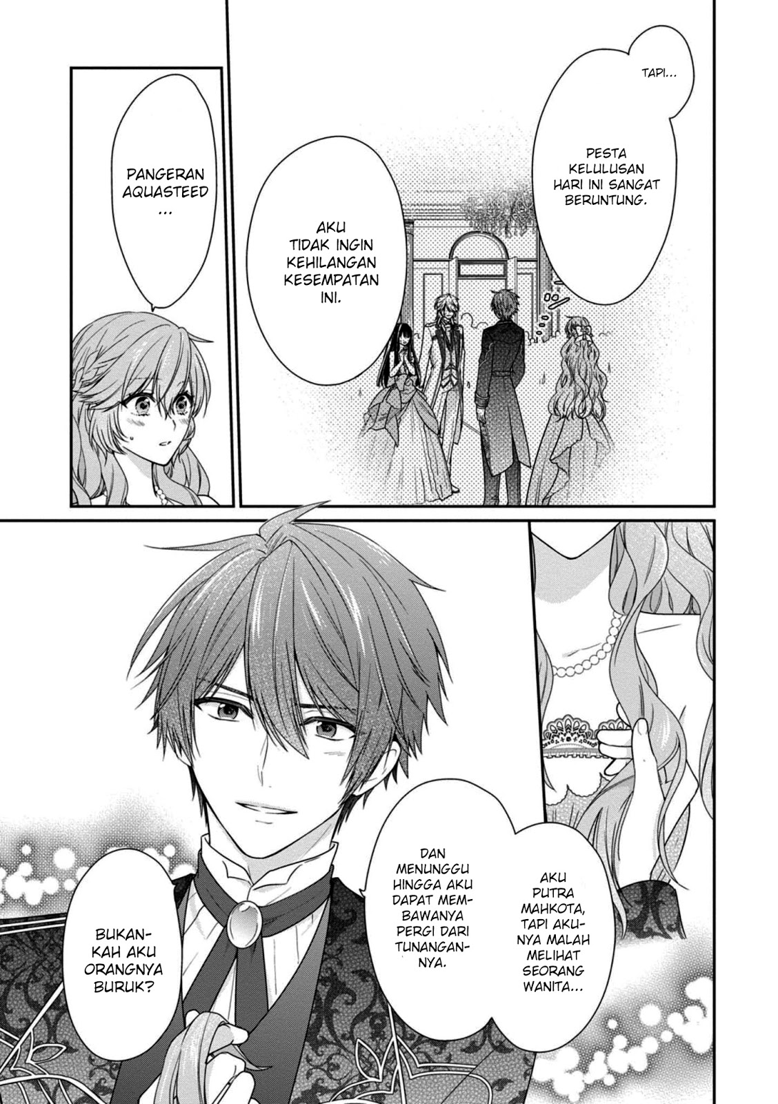 Akuyaku Reijou wa Ringoku no Outaishi ni Dekiai Sareru chapter 3