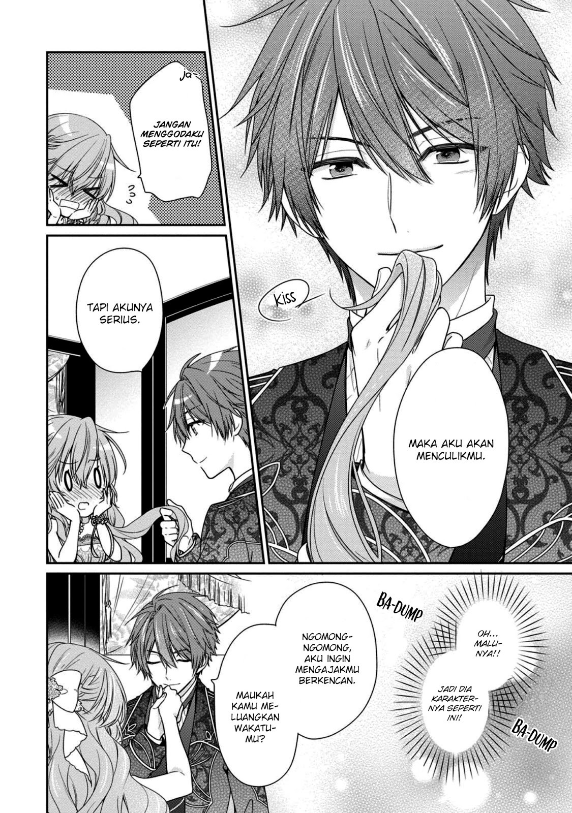 Akuyaku Reijou wa Ringoku no Outaishi ni Dekiai Sareru chapter 3