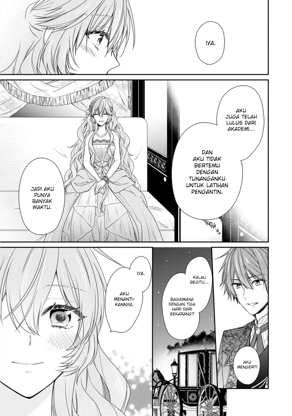 Akuyaku Reijou wa Ringoku no Outaishi ni Dekiai Sareru chapter 3