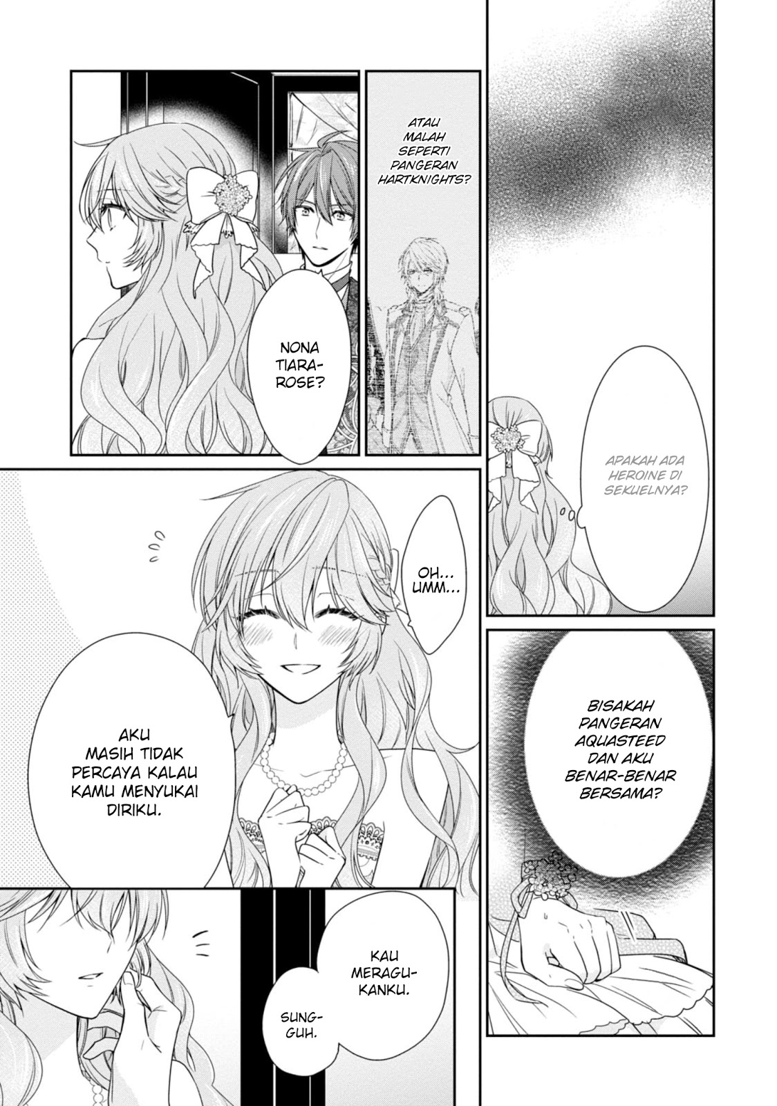 Akuyaku Reijou wa Ringoku no Outaishi ni Dekiai Sareru chapter 3