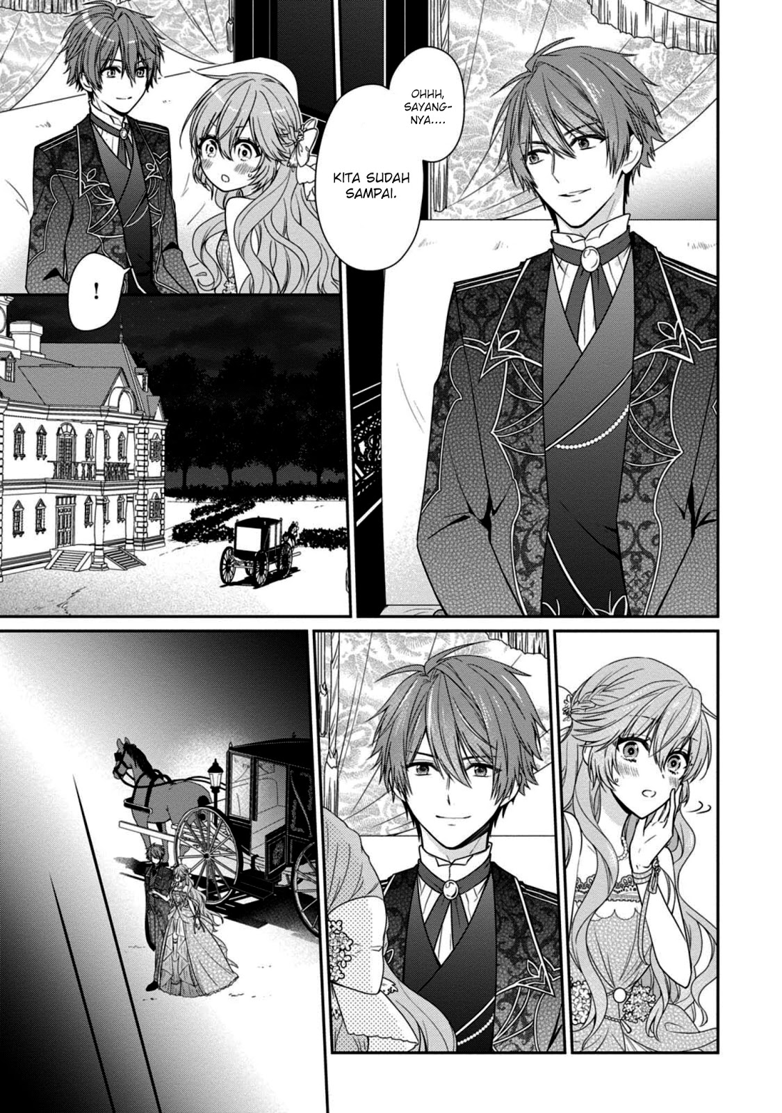 Akuyaku Reijou wa Ringoku no Outaishi ni Dekiai Sareru chapter 3
