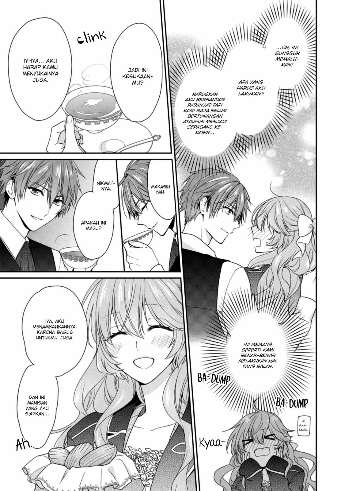 Akuyaku Reijou wa Ringoku no Outaishi ni Dekiai Sareru chapter 5