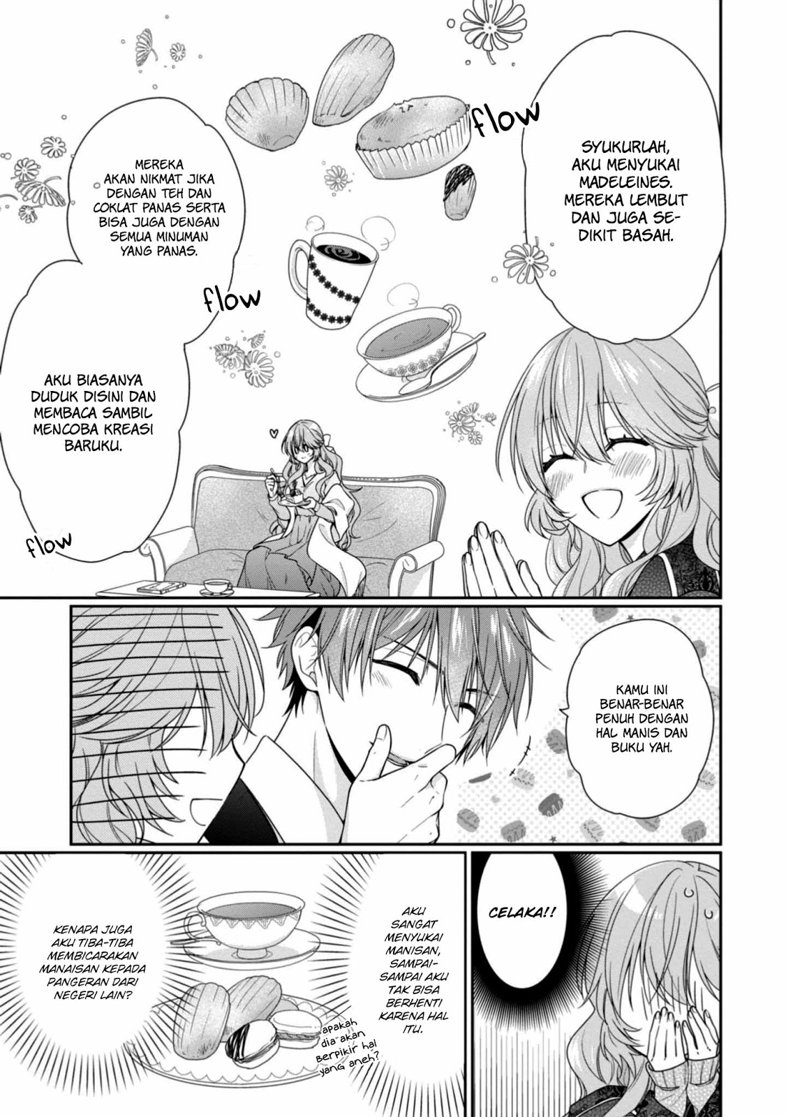 Akuyaku Reijou wa Ringoku no Outaishi ni Dekiai Sareru chapter 5