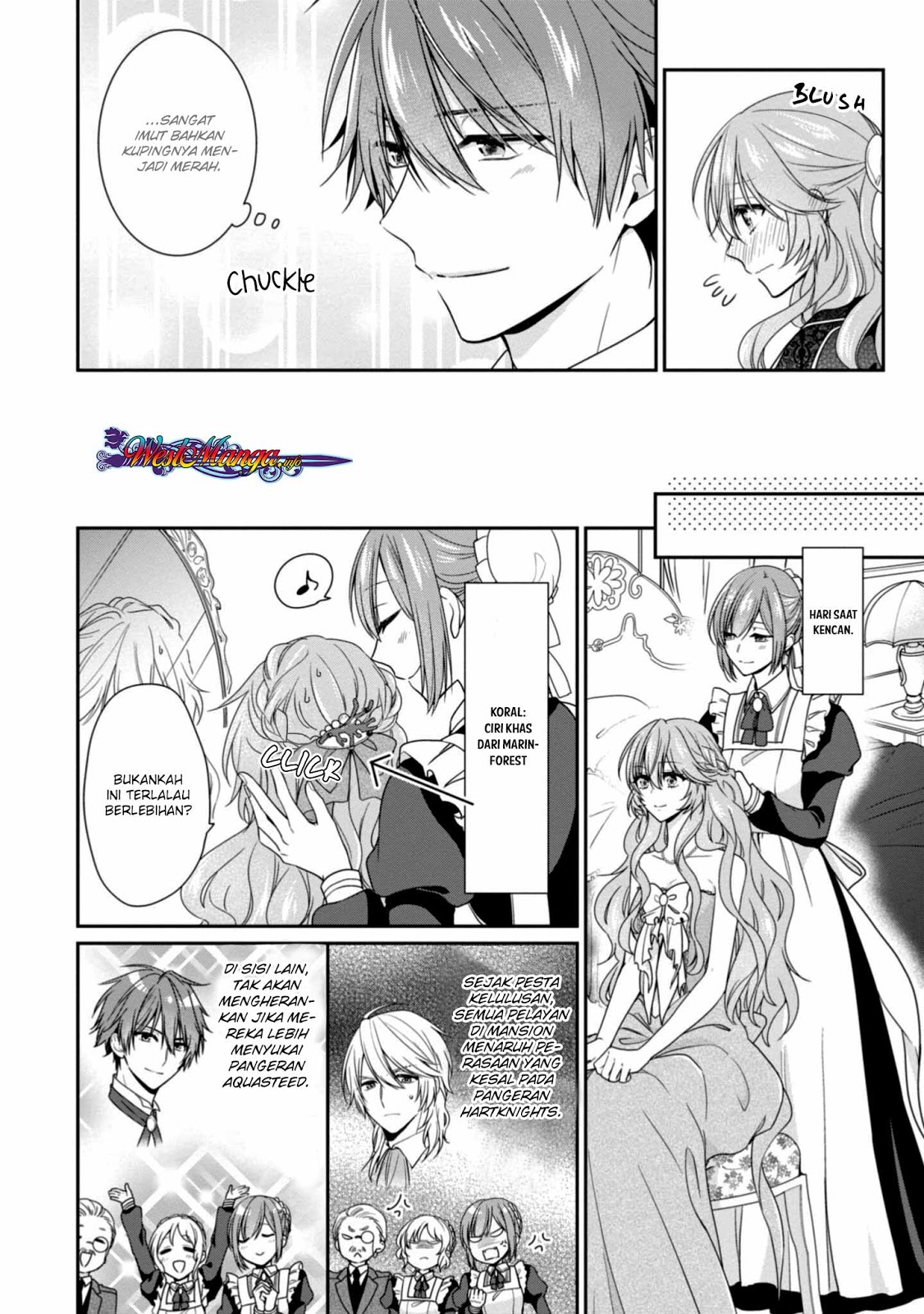 Akuyaku Reijou wa Ringoku no Outaishi ni Dekiai Sareru chapter 5