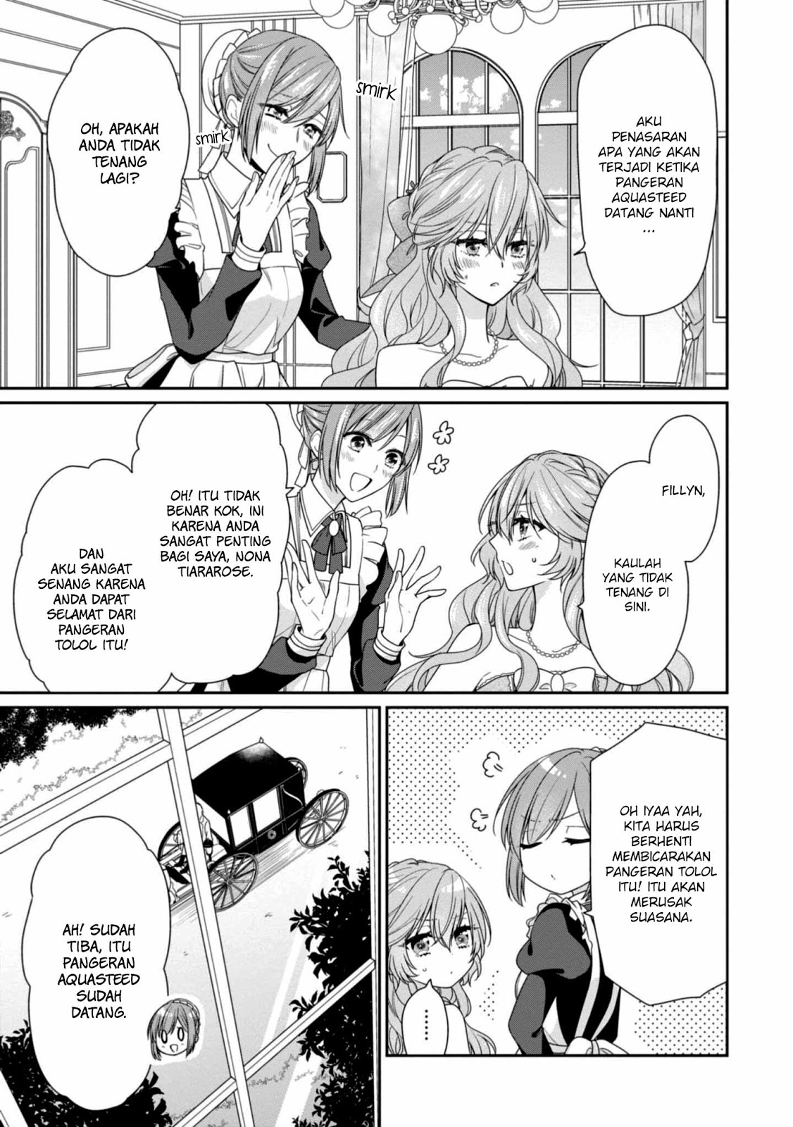Akuyaku Reijou wa Ringoku no Outaishi ni Dekiai Sareru chapter 5