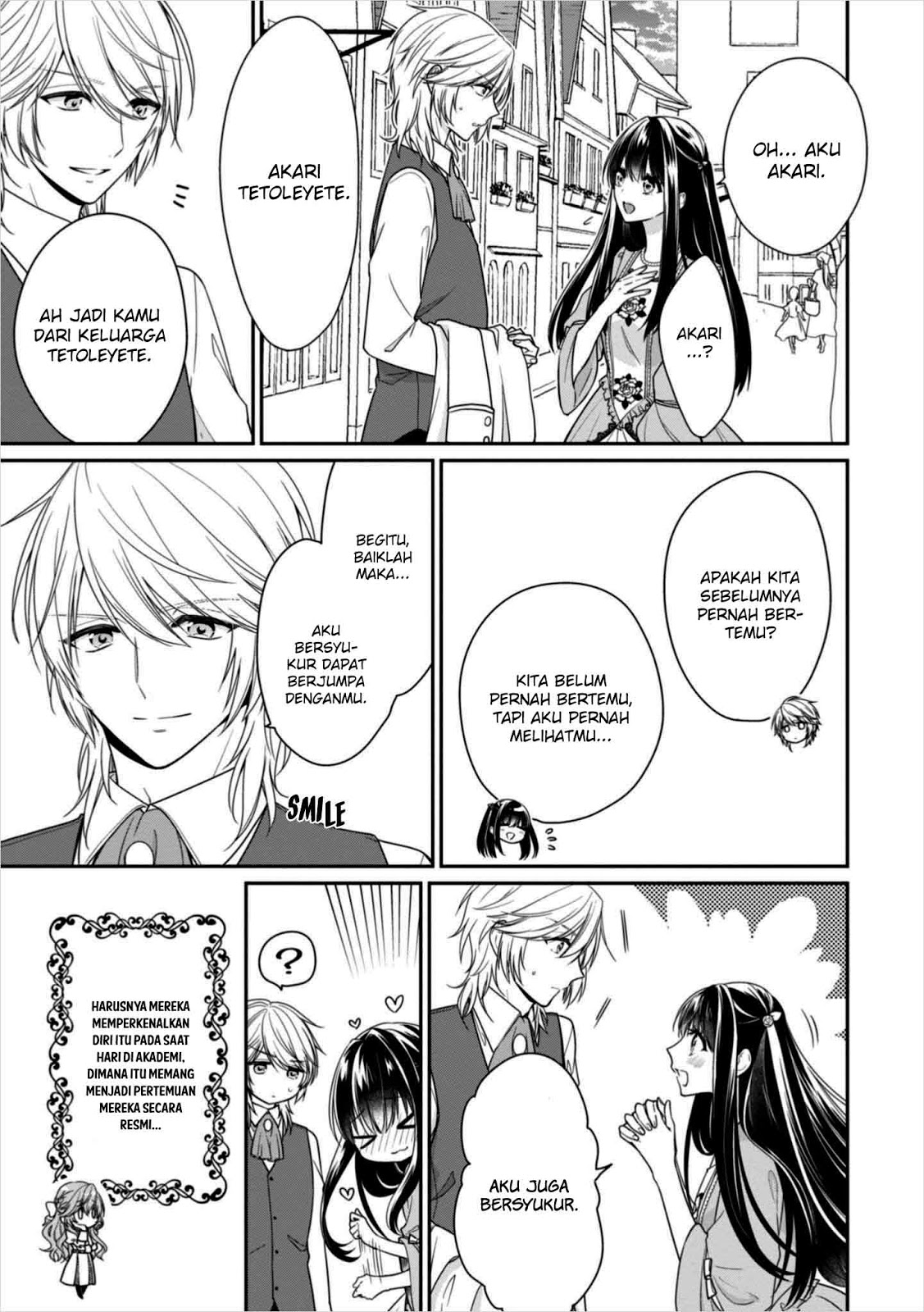 Akuyaku Reijou wa Ringoku no Outaishi ni Dekiai Sareru chapter 9