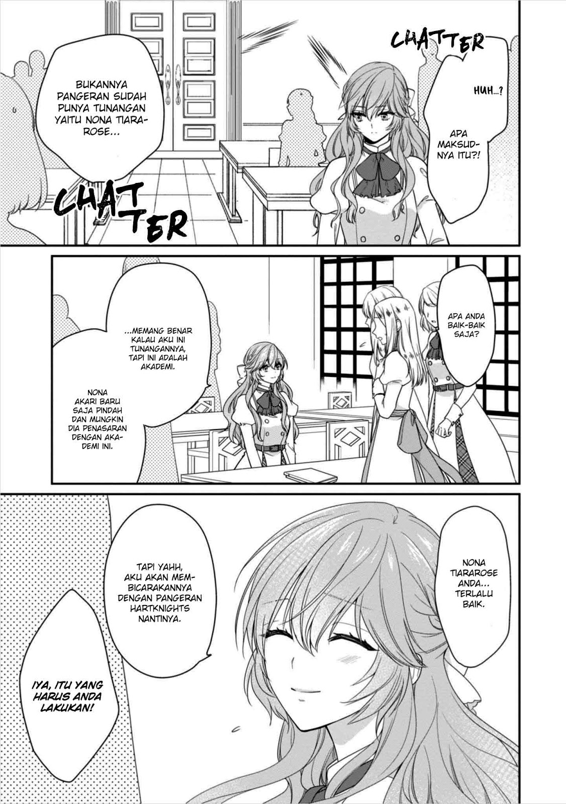 Akuyaku Reijou wa Ringoku no Outaishi ni Dekiai Sareru chapter 9