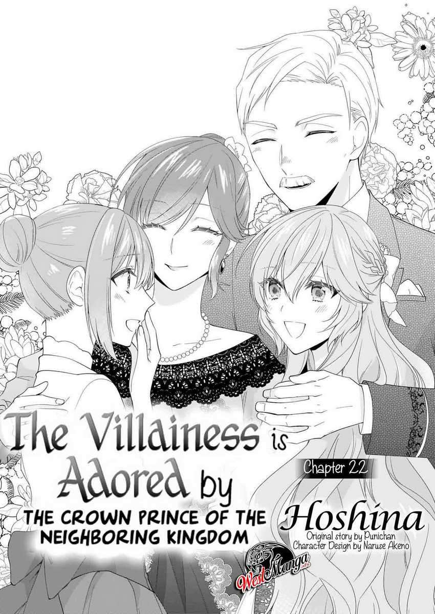 Akuyaku Reijou wa Ringoku no Outaishi ni Dekiai Sareru chapter 22