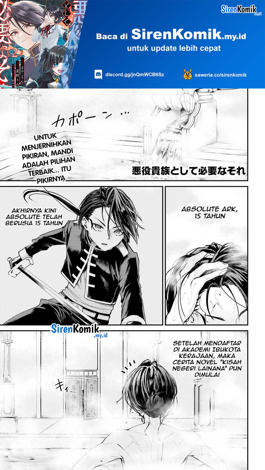 Akuyaku Kizoku to shite Hitsuyou na Sore Chapter 09 Bahasa Indonesia