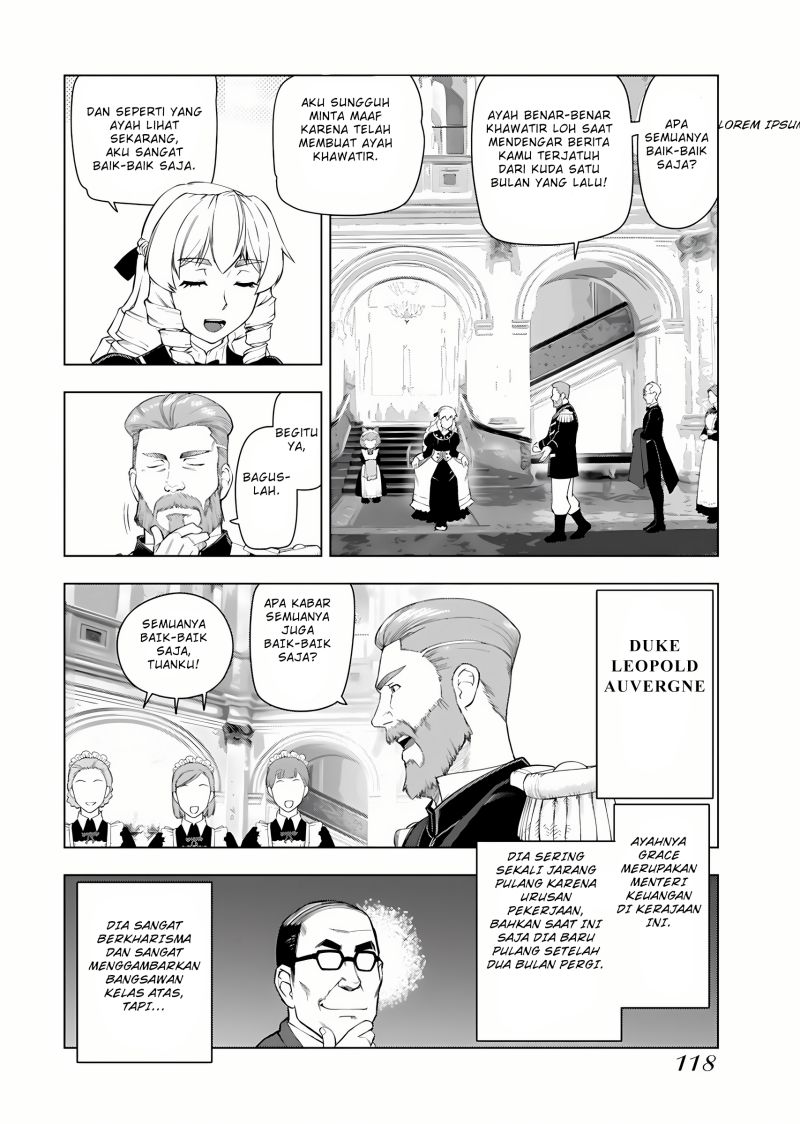 Akuyaku Reijou Tensei Oji-san Chapter 13 Bahasa Indonesia