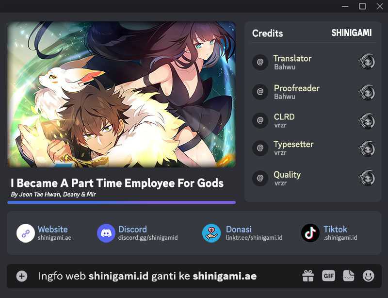 Albanara of the Gods ( I Became A Part Time Employee For Gods ) chapter 36
