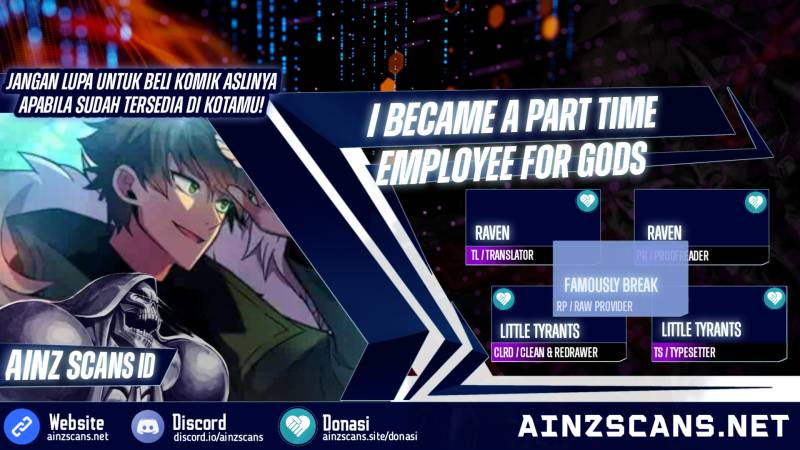 Albanara of the Gods (I Became A Part Time Employee For Gods) Chapter 55 Bahasa Indonesia