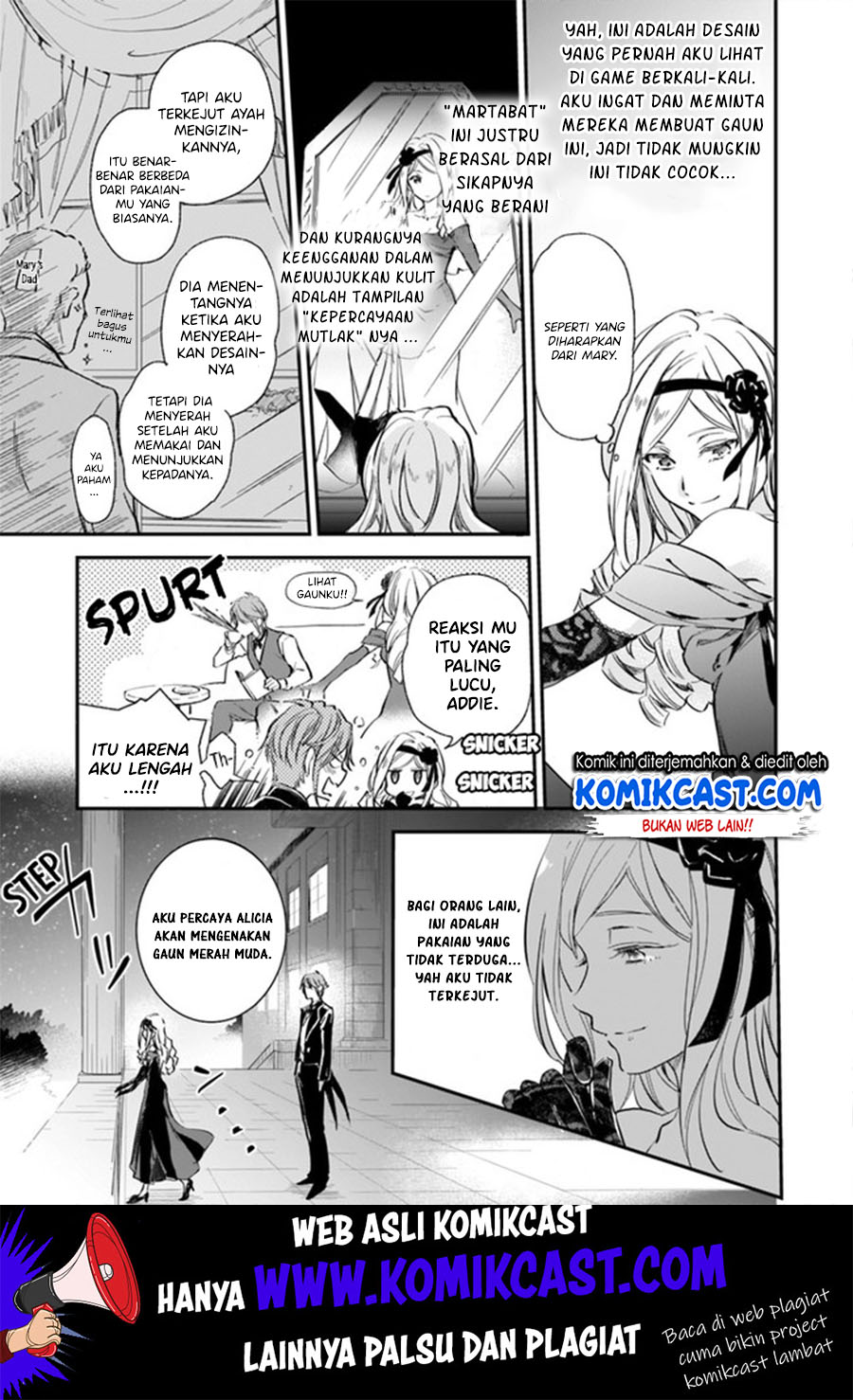 Albert Ke no Reijou wa Botsuraku wo go Shomou desu chapter 4