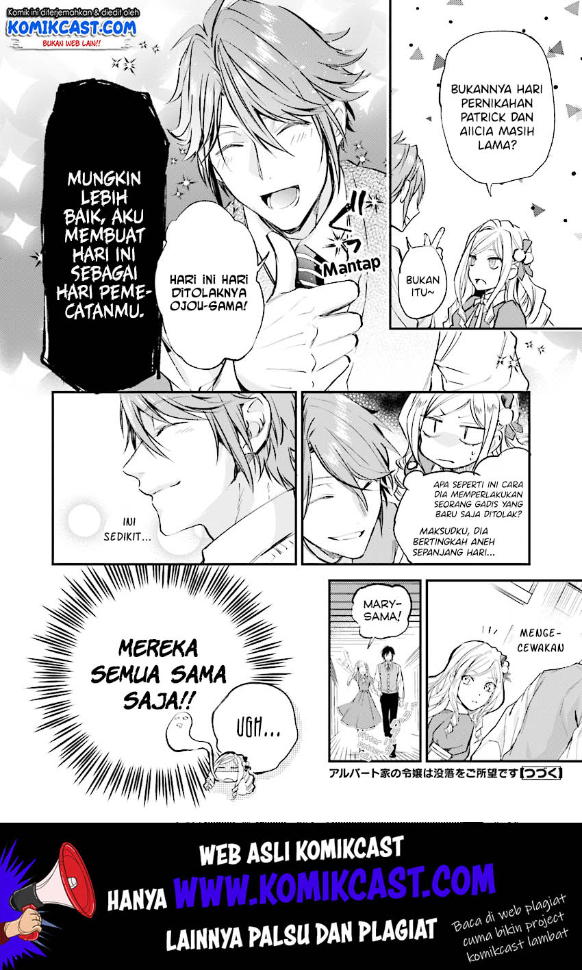 Albert Ke no Reijou wa Botsuraku wo go Shomou desu chapter 5
